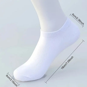 1/5/10pairs Men Women Socks Comfortable Breathable Ankle Socks Spring Summer