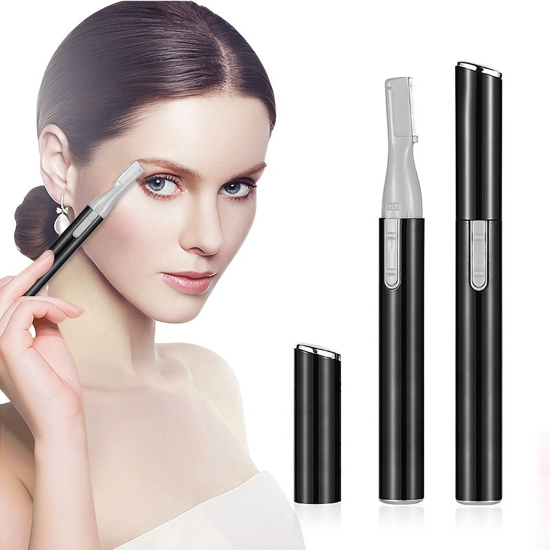 Multifunctional Electric Eyebrow Trimmer - Mini Shaver and Hair Remover for Women - Battery Version (Batteries Not Included)