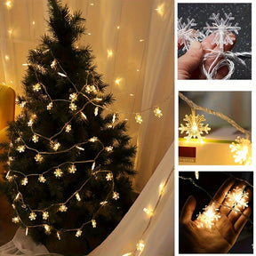 LED Fairy Light String, Romantic Christmas Window Curtain Decoration, Wedding Party Fairy Lights For Home, Garden, Bedroom, Outdoor, AA Battery Powered