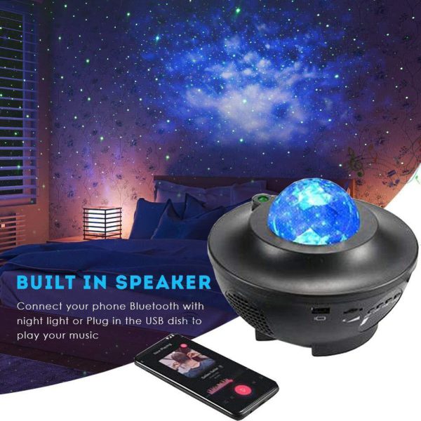 Colorful Starry Sky Galaxy Projector