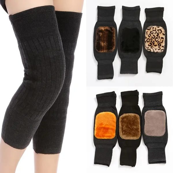 (1pair) Knee Warmer Woolen Knee Cap